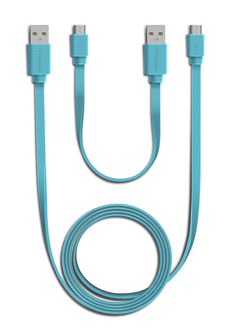Verbatim Micro USB 充電傳輸線 (2條裝)