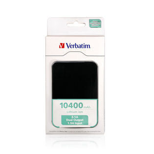 Verbatim 10400 mah Lithium-ion Power Pack - Grey