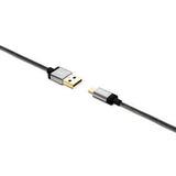 verbatim 120cm Metallic USB to Micro USB Cable Sliver