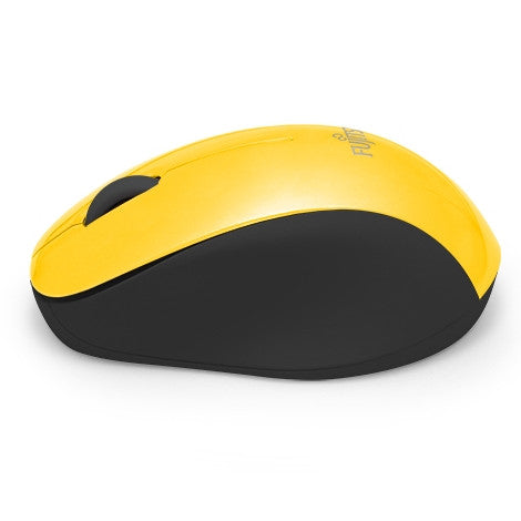 Fujitsu FR100 2.4GHz Wireless Mouse 無線滑鼠 - Yellow